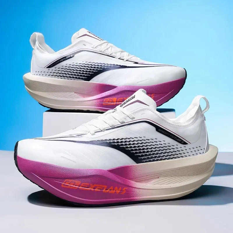Running Shoes Men Marathon Speciality Sports Carbon Board Breathable Lightweight Women's Comfortable Athletic Nonskid Sneakers — image 3