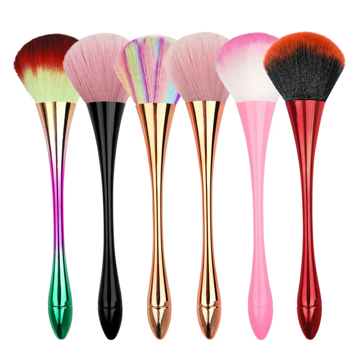 1Pc Fashionable Nail Art Dust Brush Perfect for DIY Nails Reusable Makeup Brushes Wholesale — image 1