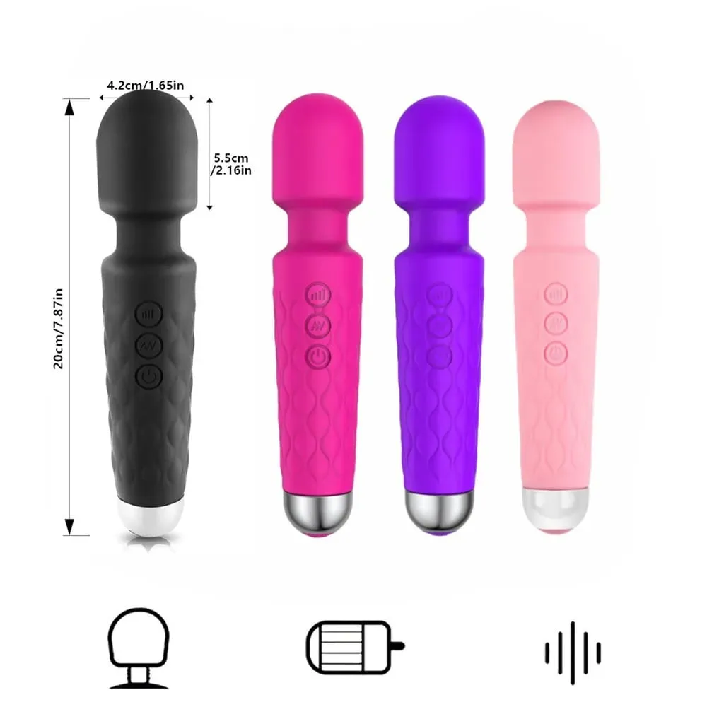 強力振動 AV 振動器魔棒陰蒂刺激器性玩具女性 G 點按摩器成人女性性情趣產品