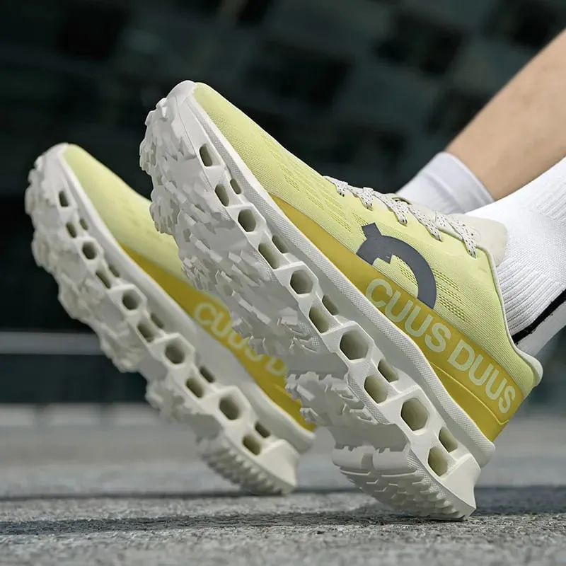 Unisex Sneakers Fashion Lace Up Outdoor Running Anti Slip Cushioning Men Training Shoes 2026 Comfort Thick Soled Sports Shoes — image 3