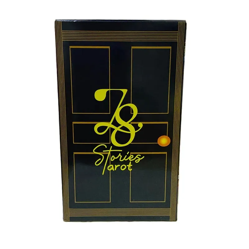78 berättelser Tarotkort En 79 korts tarotlek Engelsk version Fortune Telling Divination Deck Game For Family Party Women