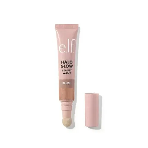 Elf Halo Glow Blush Contour Liquid Contour Blush Stick for Defined Shadows Matte Glow Primer Moisturizing Base Pore-minimizing