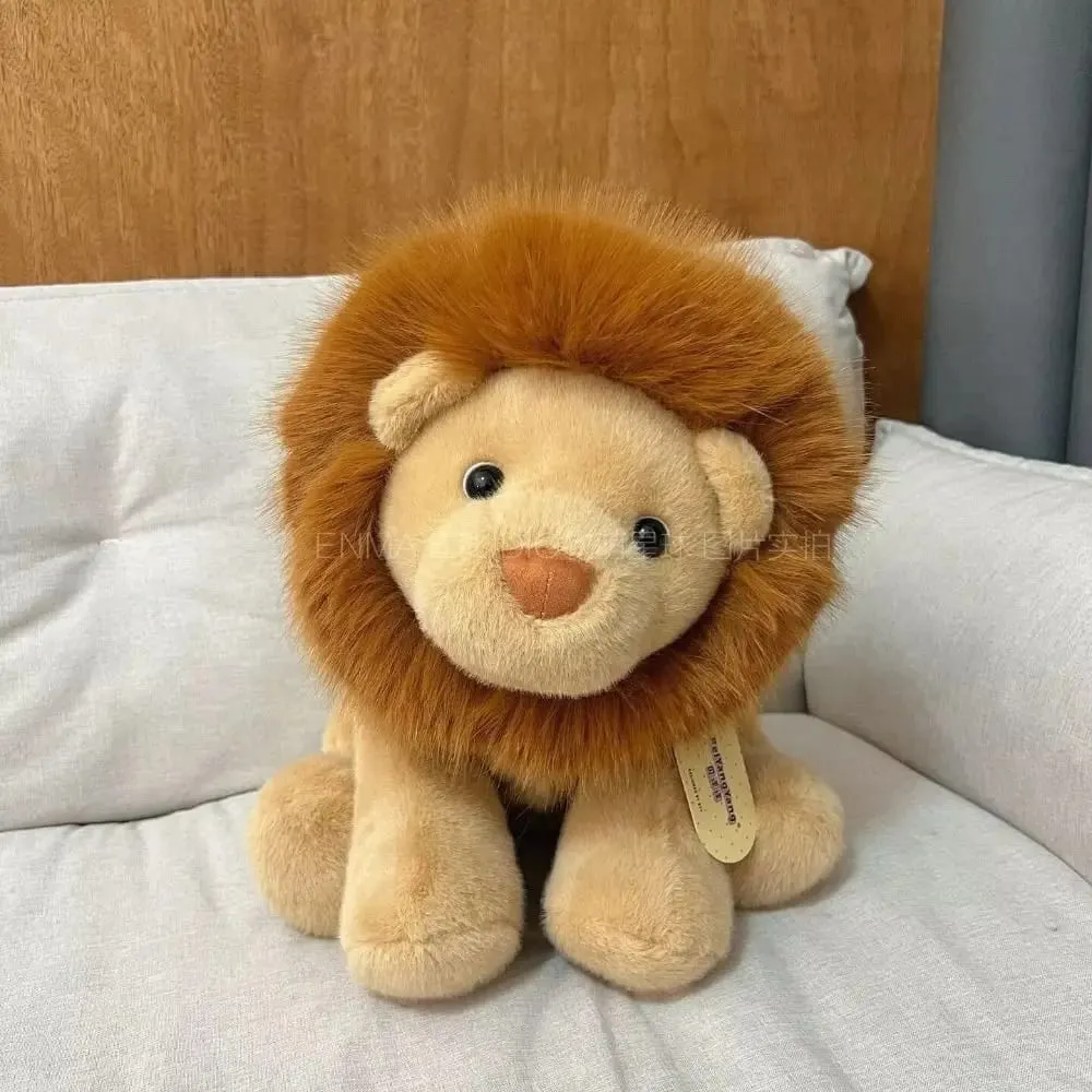 Creative Gift Soft Lion Stuffed Animal Plush Pillow Cute 15.8inch Stuffed Animals Plush Emotional Support Stuffed Toys — image 3