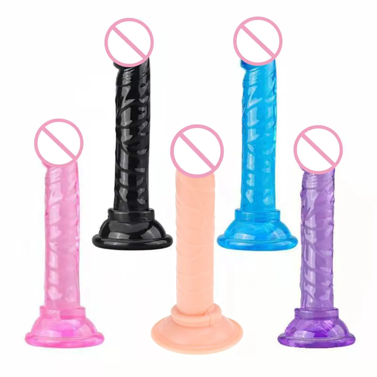 Silicone Dildo with Suction Cup Vagina Clitoris Stimulator Realistic Cock Sex Toys Female Masturbation Device Gay Anus Butt Plug
