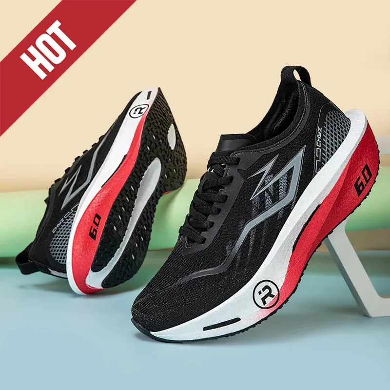 Running Shoes Carbon Board Profession Marathon Men Sports Breathable Lightweight Women's Comfortable Athletic Nonskid Sneakers