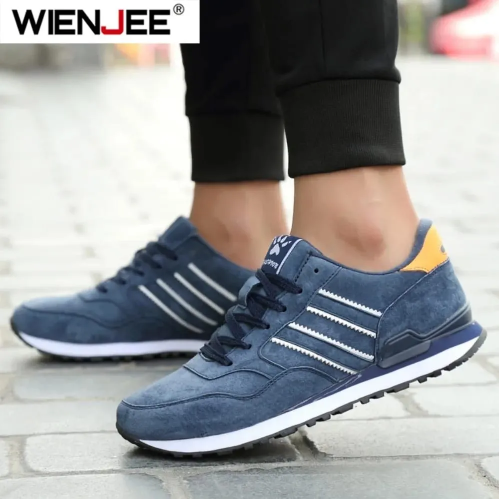 New Artificial Leather Men Causal Shoes Male Spring Men Casual Light Shoes Sneakers Lac-up Flats Breathable Outdoors Shoes
