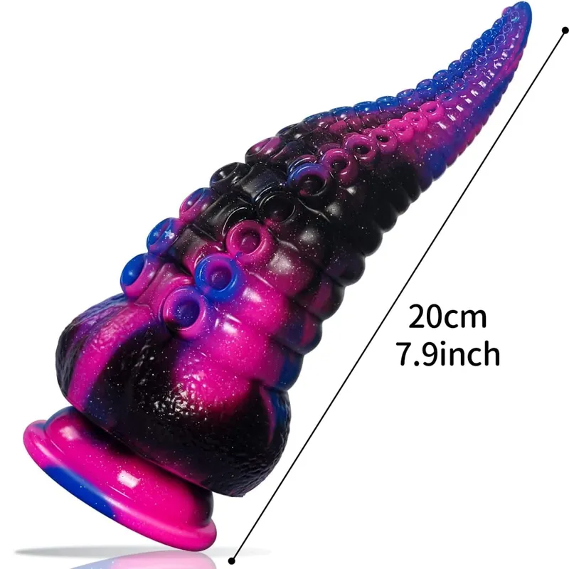 Dragon Dildo for Women Big Anal Dildo with Suction Cup Soft Monster Dildo Silicone Anal Plug Prostate Massager Sex Toys for Men — image 11