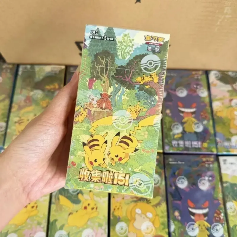 Pokémon Card Pokémon PTCG Simplified Chinese Zhu Zi Collected 151 Change Series Card Ponyta Gengar Collectible Game Cards Toy — image 9