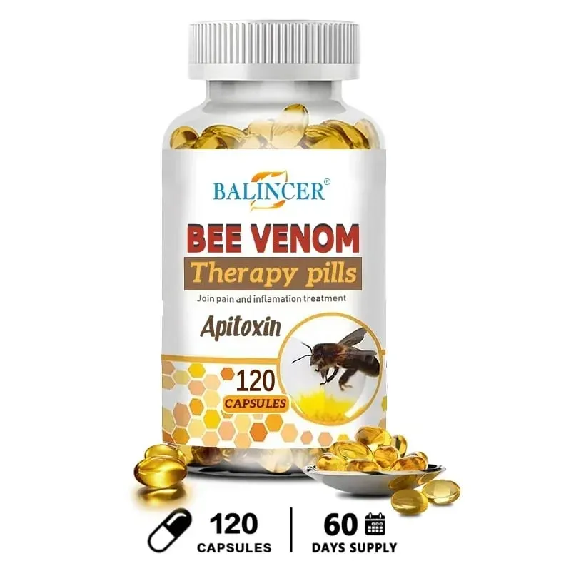 Bee Venom Extract Capsules for Relieve Joint & Knee Pain Relieve Discomfort of Bones and Joint Non-GMO — image 9