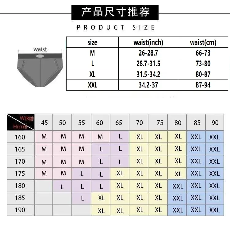 Ultra Low Waist Men's Briefs Thin Ice Translucent Sexy Underwear Comfortable Modern Fashion Buttock Highlighting Male Briefs
