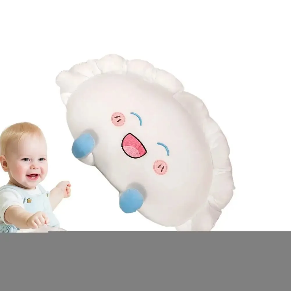 Elaborate Design Stuffed Dumpling Pillow Cartoon Design Stuffed Toy Dumpling Pillow Toy Dumpling Shape Cushion Pillow