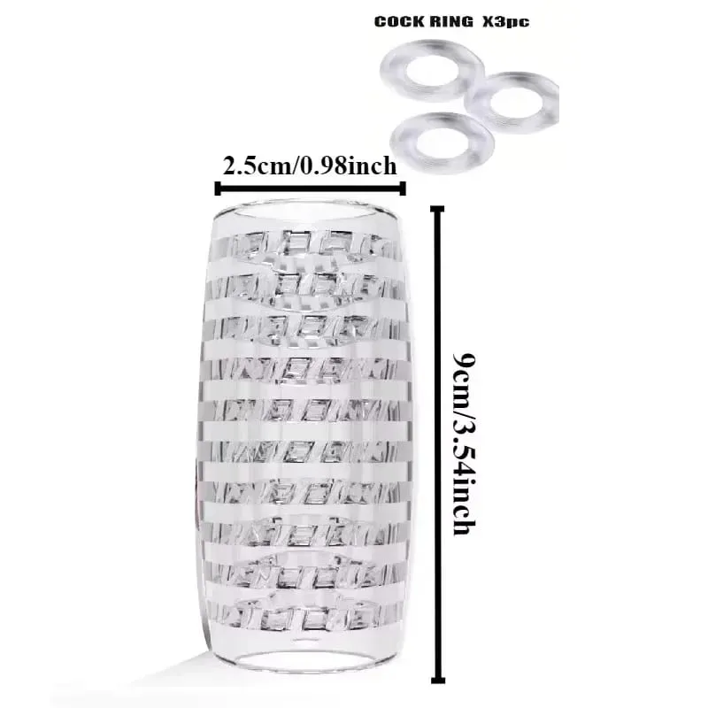 Male Aircraft Cup Masturbator Powerful Sucking Masturbation Cup Realistic Anal Vagina Pocket Pussy Adult Sex Toys for Men Toy 18 — image 14