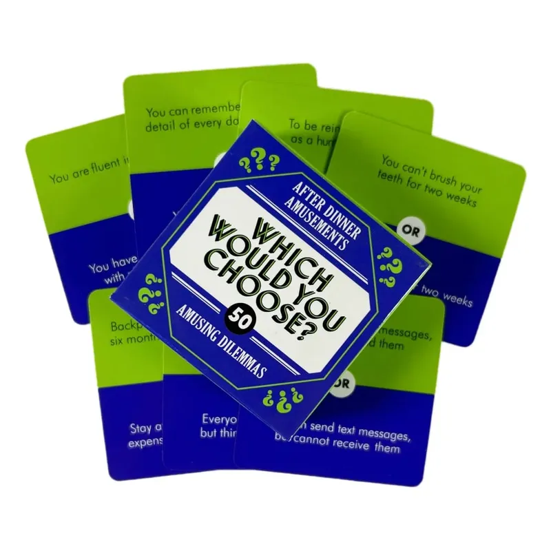 Mini tamanho verdade ou desafio jogo de cartas viagem trivia nome que sintoniza quão bem você me conhece Riddle Me este jogo para jogar em festa — image 2