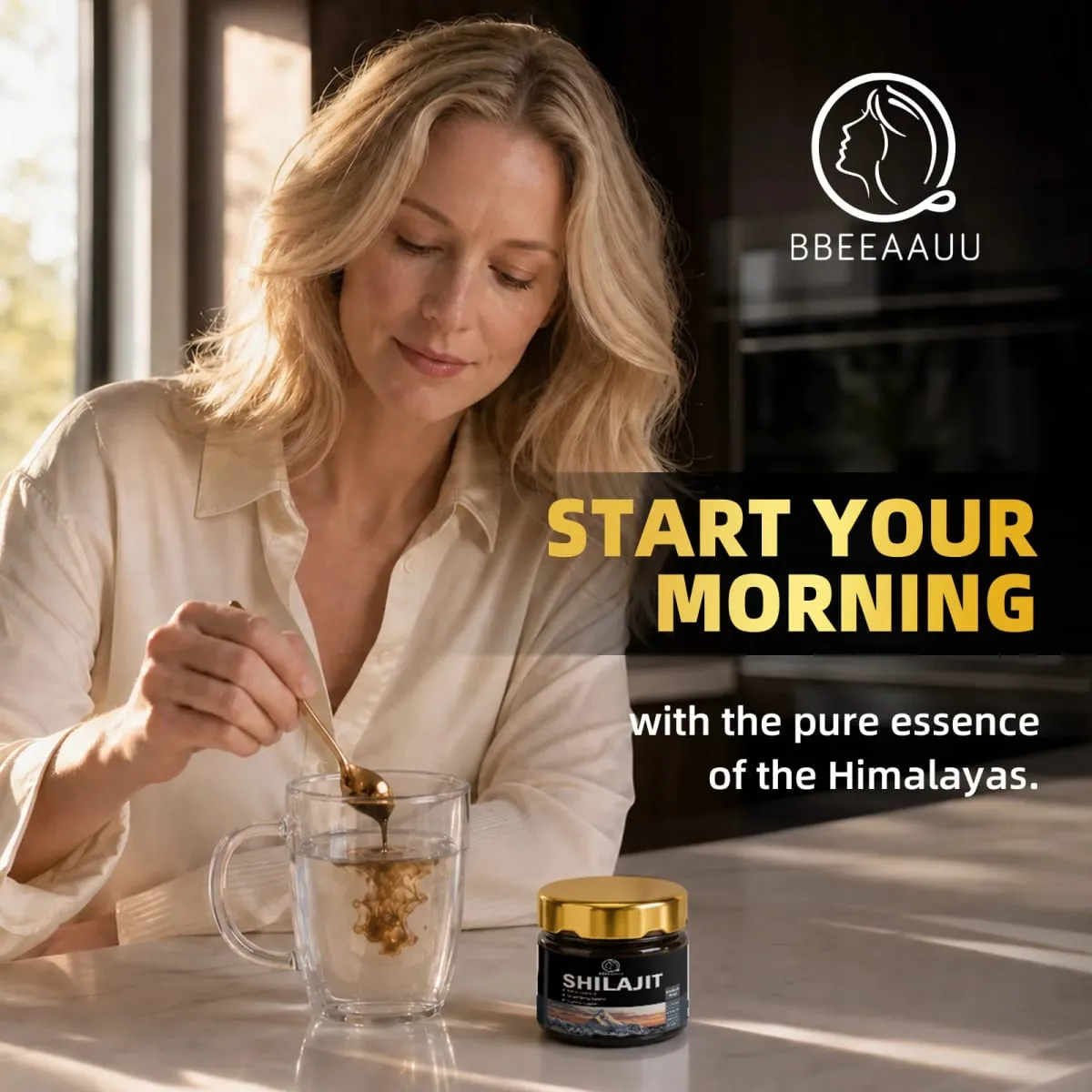 Suplementos minerais originais da bebida da resina de shilajit natural 204mg para o metabolismo da saúde imunológica saúde física geral