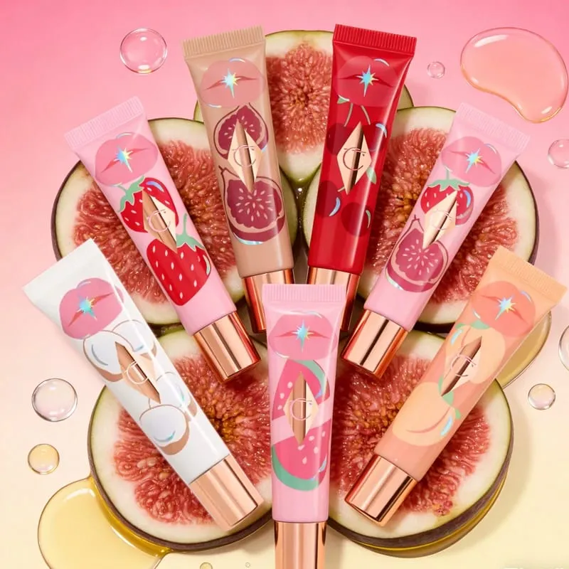 Charlotte Tilbury CT 메이크업 세트 형광펜 립 블램 4 색 아이 섀도우 팔레트 립 글로스 립 블램 세트 베개 토크 롱 라스팅