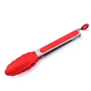 1pc/3pcs Tong&Oil Brush&Silicone Spatula Cookware Utensils Food Grade Cooking Clamp Kitchen Home Salad Serving BBQ Tool Scraper