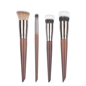 OVW NOVA série de pincéis de base Soft Duo Use pó líquido pincéis corretivo blush creme pincéis máscara pincel 1 peça