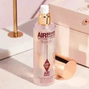 Σετ μακιγιάζ CT Fresh Breathable Shaping Spray Fine Texture Powder Small Gold Plate 2 Colors Powder Blusher Lip Gloss Cosmetics