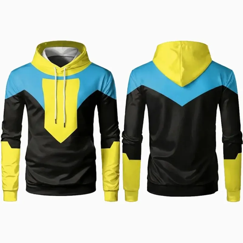 Sweat à capuche imprimé en 3D Invincible, vêtements de sport pour hommes et femmes, cadeau de mode en plein air, haut à manches longues, Mark Grayson, Cosplay, nouvelle collection 2026