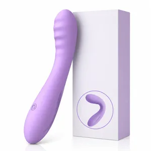 Vibrátor pro ženy Ultra měkký tekutý silikon Šetrný k pokožce Flexibilní Dobíjecí Vodotěsný Sexuální hračka s výkonnou vibrační masáží