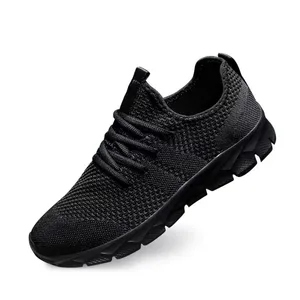 Erkek spor ayakkabı nefes hafif koşu ayakkabıları dört mevsim artı boyutu klasik rahat spor ayakkabı platformu spor ayakkabı yürüyüş ayakkabısı