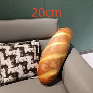 Giant Kudde Simulering Kawaii Big Bread Plysch Kudde Docka Mjuk Söt Mat Kudde Leksaker för barn Barn Födelsedag Julklapp