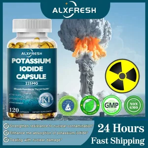 Càpsules de iodur de potassi 225 mg - pastilles de iodur de potassi pur per a l'exposició a la radiació per a nens i adults