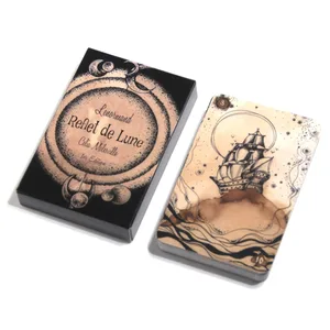 Lenormand Reflet De Lune Lenormand 卡塔羅牌甲板神諭卡遊戲成人趣味成人遊戲派對用品禮物