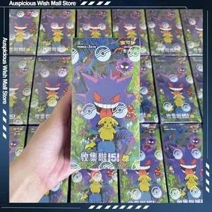 May Stock Pokemon Card Collect 151 Slim Fat Booster Box Pinasimpleng Chinese Ptcg Card Collection Mga Regalo ng Mga Laruan sa Pasko