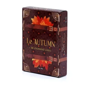 全新 Le Autumn Tarot 36 張 Lenormand 牌甲板棋盤遊戲塔羅牌有趣精緻派對用品適合家庭派對禮物