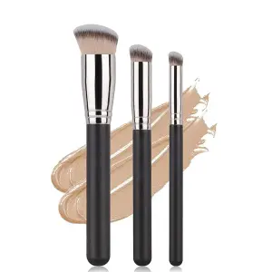 Pędzel do podkładu do korektora Premium Contour różu pędzle bezbłędny gęsty pędzel do makijażu pod oczami miękki pędzel do mieszania