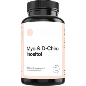Жінки Myo & D-Chiro Inositol Capsule Щоденні харчові добавки для гормонального балансу та підтримки здоров'я яєчників 120 штук