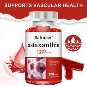Astaxanthin 12mg - Menyokong Kesihatan Mata Kesihatan Sendi Peredaran Dalaman Kesihatan Kulit Meningkatkan Imuniti Memperbaiki Penghadaman