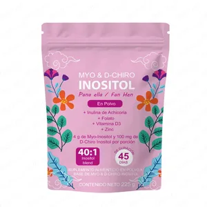 40:1 Mix Myo & D-Chiro Inositol Powder Indeholder Folat Vitamin D3 og Zink Støtte Kvinders Daglige Sundhed Kosttilskud