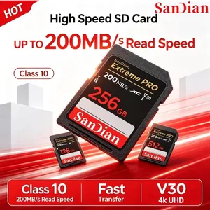 2026 New Original Micro TF SD Card 128GB 256GB U3 High Speed Flash Memory Card 4K Video Storage For Digital Camera Laptop Phone