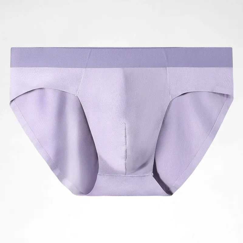 Sous-vêtements pour hommes, short modal sans couture, slim, sexy, triangle fin, tête confortable et respirante, été
