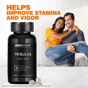 Ανδρικό συμπλήρωμα ενίσχυσης Tribulus Terrestris Pills High Purity που ενισχύει την ενεργειακή αντοχή και ταχεία δράση 60 ταμπλέτες