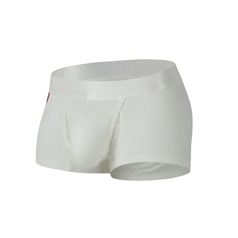 Plus Size M-XXXL Summer Mens Boxer Shorts Cotton Sexy Underwear Shorts Panties Breathable Soft Male Boxers U Convex Lingerie
