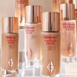 Charlotte Tilbury CT Vurgulayıcı Fondöten Makyajın Sürekli Dokusu Nemlendirici Kapatıcı Pudra Kompaktını Aydınlatır