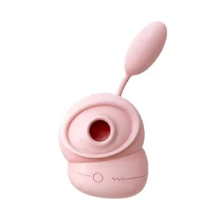 Stimulátor klitorisu Vibrační vajíčko Silikonové dildo Vibrátor kouzelná hůlka USB dobíjecí vaginální tahač Sexy hračky pro dospělé