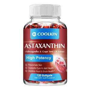 Astaxanthin - Menggalakkan Kesihatan Kardiovaskular Mempercepatkan Metabolisme Menyokong Kesihatan Sendi Mata dan Kulit