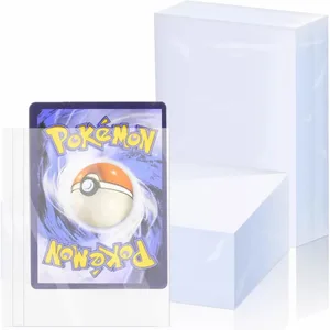 Paquet de 200 mànigues per a targetes Penny Trading Transparent Col·lecció de suport de màniga protectora per al joc Pokémon Tcg Yugioh Targeta esportiva de beisbol