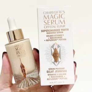 Hot Sale Charlotte Fresh Breathable Shaping Spray Fine Texture Powder Μικρό χρυσό πιάτο 2 χρωμάτων Powder Blusher Tilbury Cosmetics
