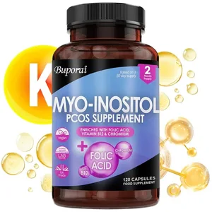 Suplemento Myo-Inositol - Promove o equilíbrio hormonal e a saúde ovariana, regula os ciclos menstruais e melhora o humor