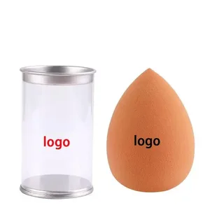 50ks Custom Logo růžová červená bílá Hydrofilní kosmetická houbička na make-up Krása houbička bez latexu omyvatelné mixéry labutěnky