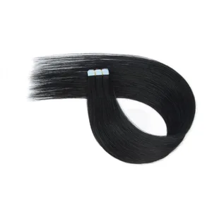 Multi Color Mini Skin Tape In Human Hair Extensions 10 Pieces 12 Inch To 20 Inch Multiple Color Options Remy Hair Natural Comfortable Wear for Women Thickening And Lengthening