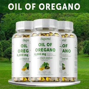 Oil of Oregano - Contains Black Seed Oil Which Promotes Immune and Digestive Health Fights Inflammation and Relieves Bloating