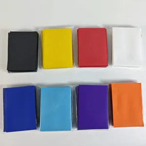 50PCS/Pack Yugioh Card Sleeves Anime Yu-Gi-Oh! TCG OCG Trading Cards Mga Board Game na Frosted Style Card Protector Cover Case 63x90