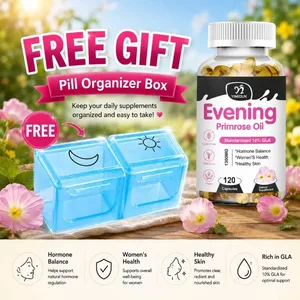 Olio di enotera 1300 mg con GLA ricco e nutrienti essenziali Equilibra gli ormoni Supporta il comfort delle donne e migliora la salute della pelle