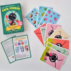 "Adorable Little Ants" Team-Based Digital Game French Version Card Game French Board Game Suitable as a Gift Perfect for Parties Ideal for Halloween Christmas